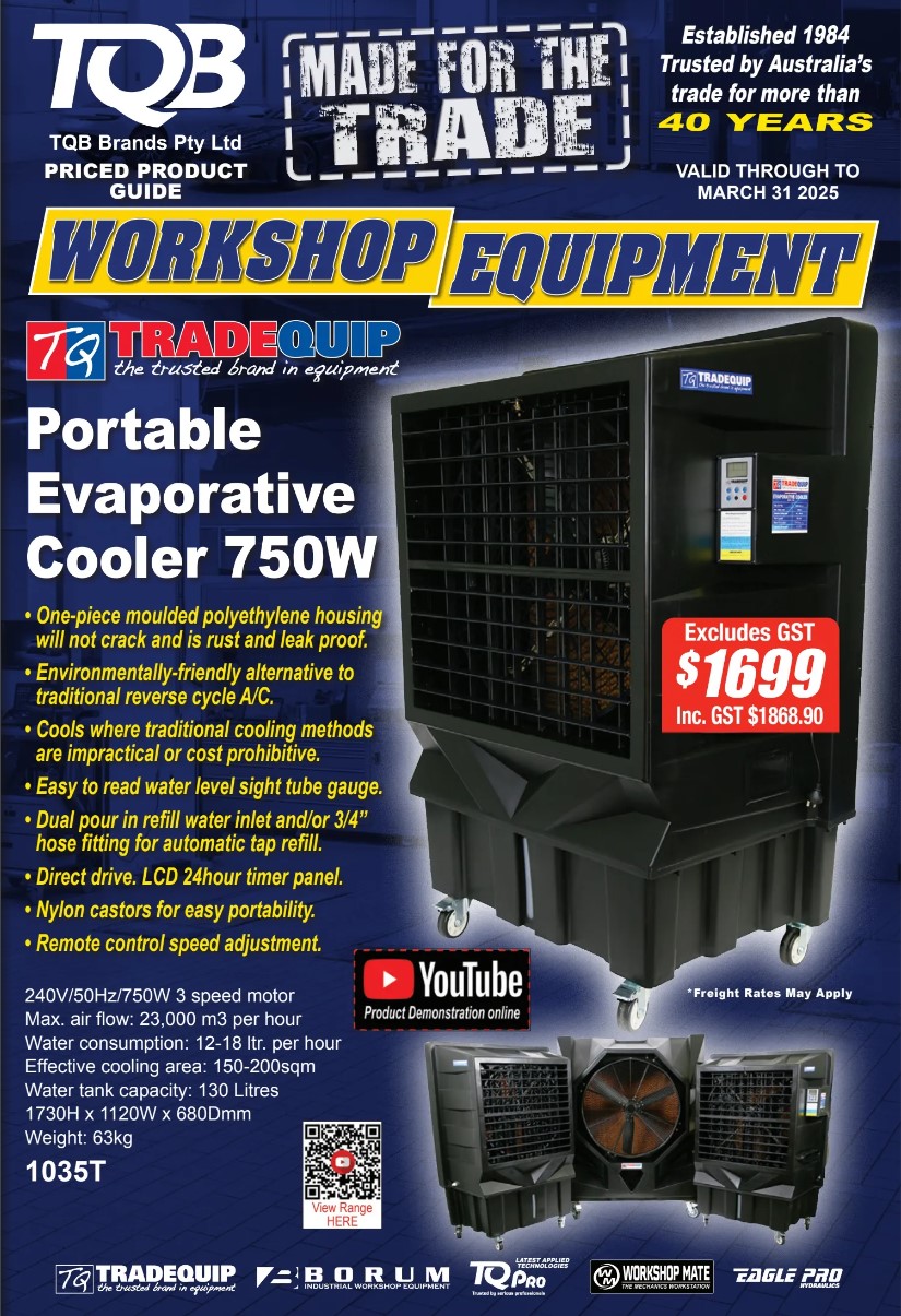 TQB Workshop Equipment